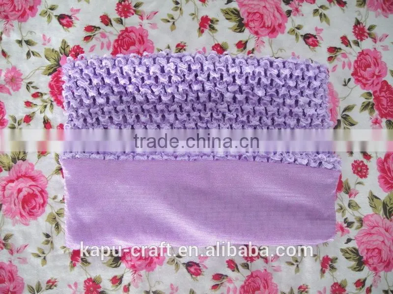 Solid color 9 inch girls crochet tube top lined crochet tube top for tutus
