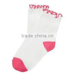 Wholesale lace cotton sock crazy socks ,