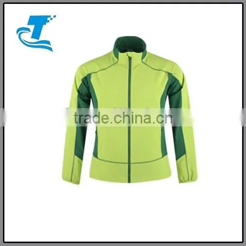 Latest women's elastic webbing design softshell jacket
