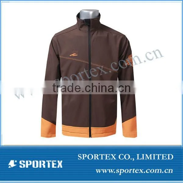 2014 New arrival mens breathable softshell jacket, High quality outdoor clothing for mens, mens windproof softshell jacket