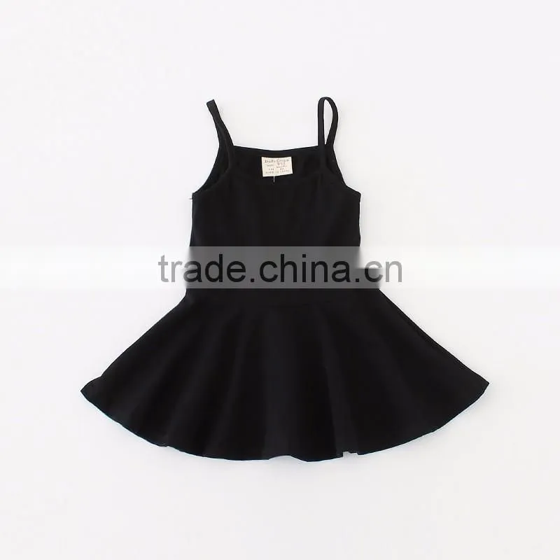 latest new design cotton spandex infant dresses baby little girls casual summer dresses
