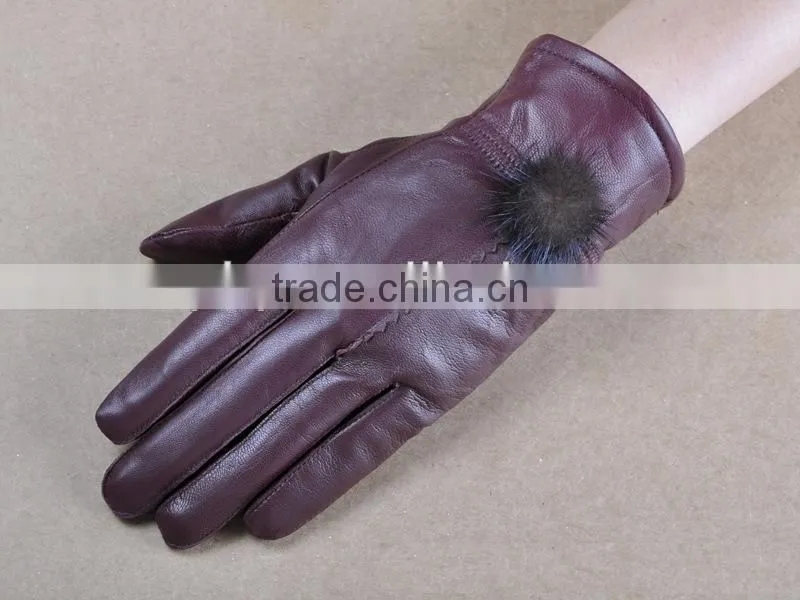 wholesale leather gloves manufactury in china