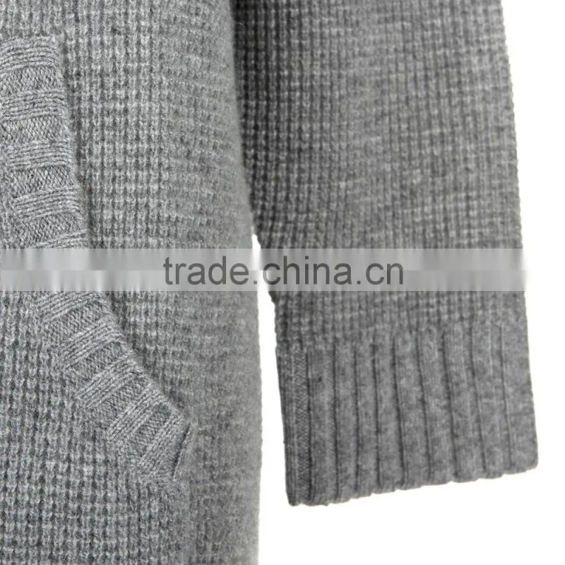 High Quality Comfortable Wearing Grey Colored Women Cashmere Jumper Lounger