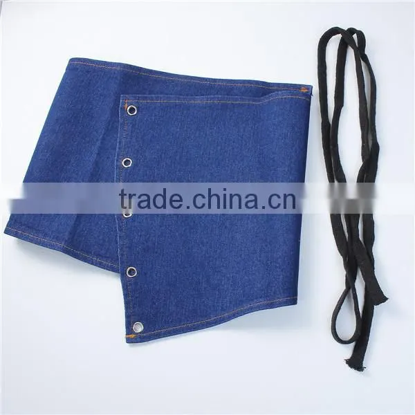 Denim Belt Waistband Black Deep Blue Size L