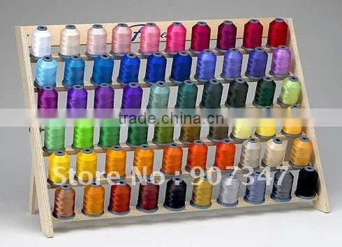 high quality polyester and rayon reflective sewing thread with all colors