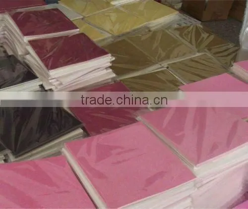 Colorful glitter paper for craft cups and clock decoration