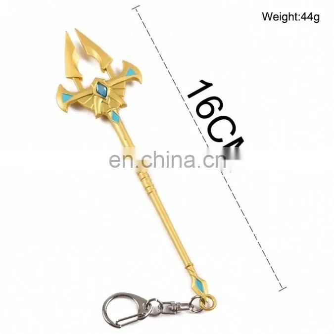 Factory direct LOL key chain League of legends keychan