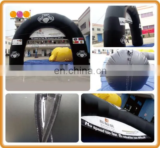 cheap pink inflatable entance arch for advertisement