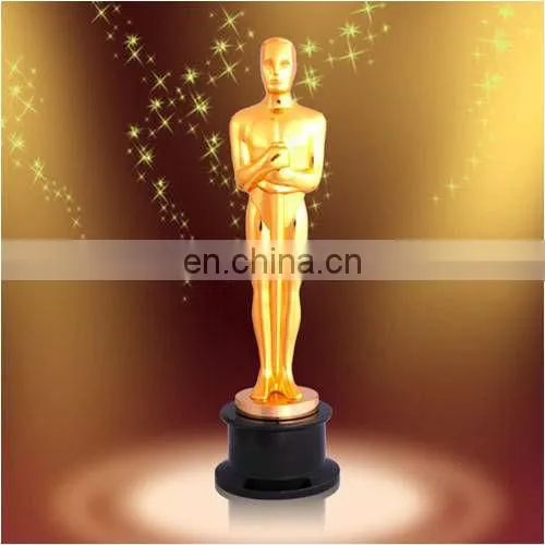 customized metal bronze bowling trophy 2013 made in China