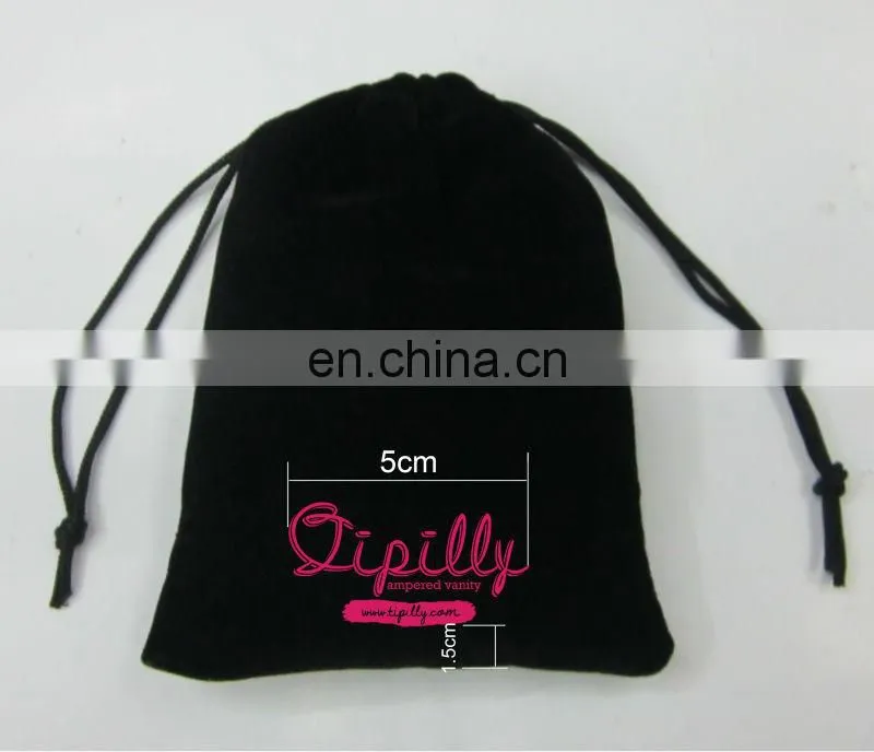 cheap jewellery gift package velvet drawstring bags