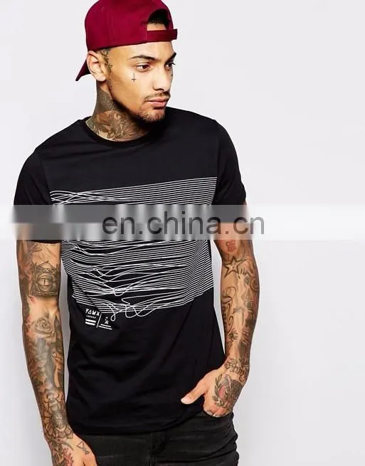 American fashion clothing manufacturers Dry fit printing custom men t shirt