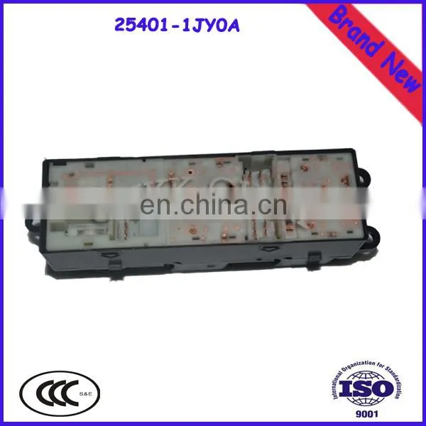 High Performance Window Lifter/Closer Master Switch For Alitima 25401-1JY0A
