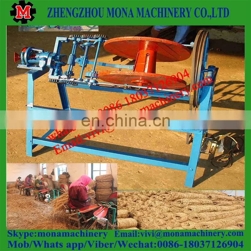 Wholesale straw rope making machine /knitting machine/weaving machine