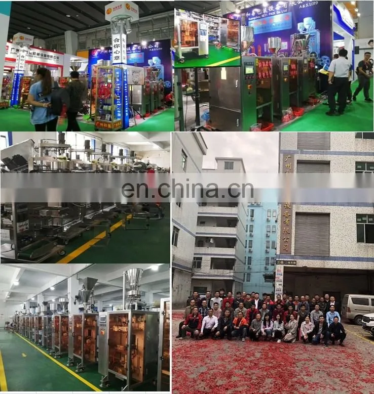 Automatic black hair shampoo packing machine