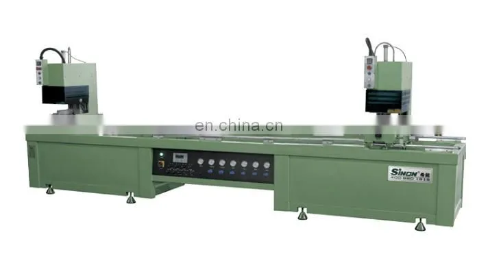 0.2mm and 2mm Double head PVC window seamless welding machine