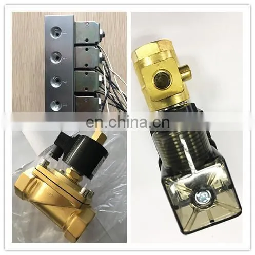 submersible solenoid valve thermal oil control valves thread valve