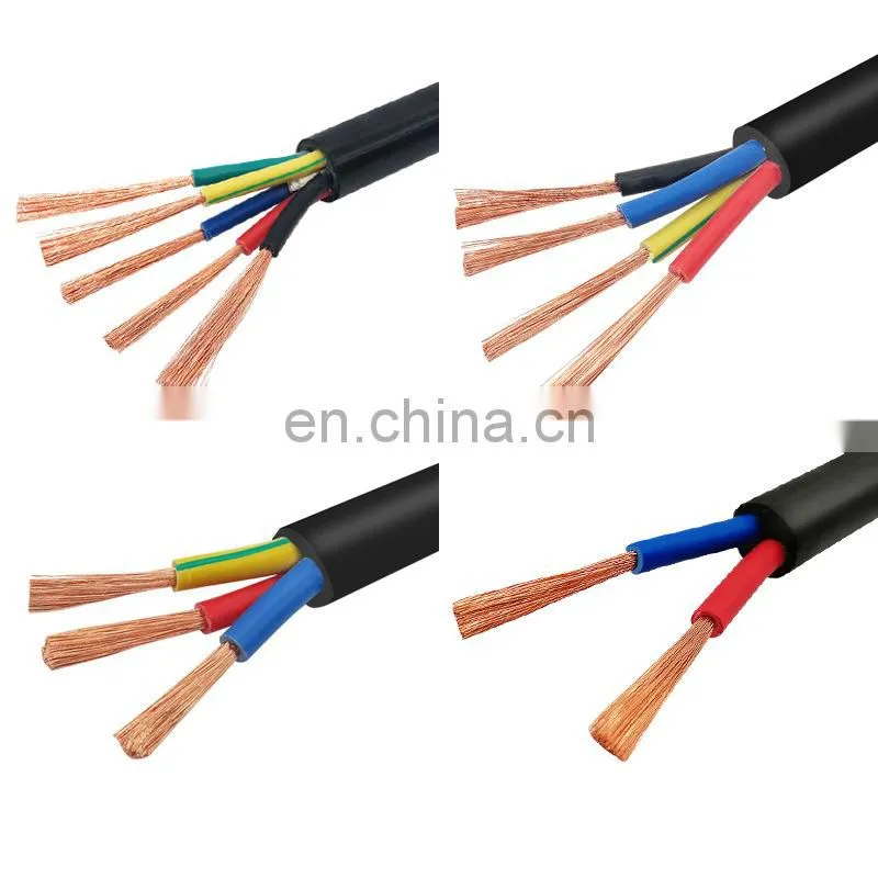 China price 25 35 50 70 95 mm copper 2 3 4 5 6 cores electrical cable
