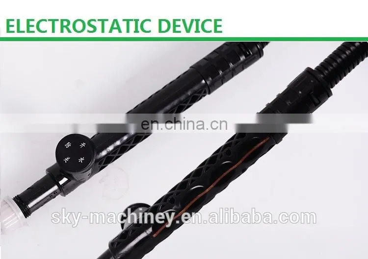 16L backpack agricultural disinfectant battery powered electrostatic 360 degree fine mist sprayers
