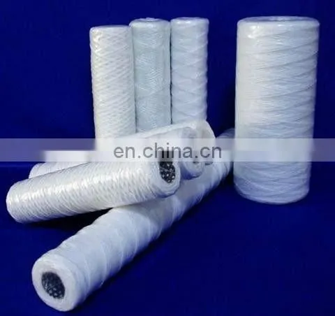 10 inch cotton String / Thread Wound Water Filter Cartridge WP012