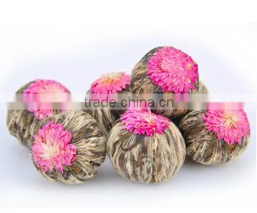 Organic beautiful gift packaging Jasmine flavor 30types blooming tea