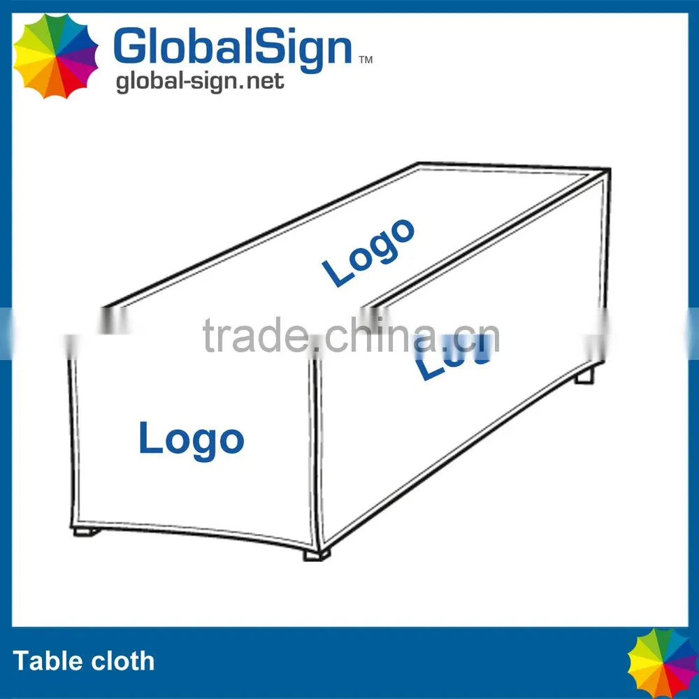 Shanghai GlobalSIGN custom table throw