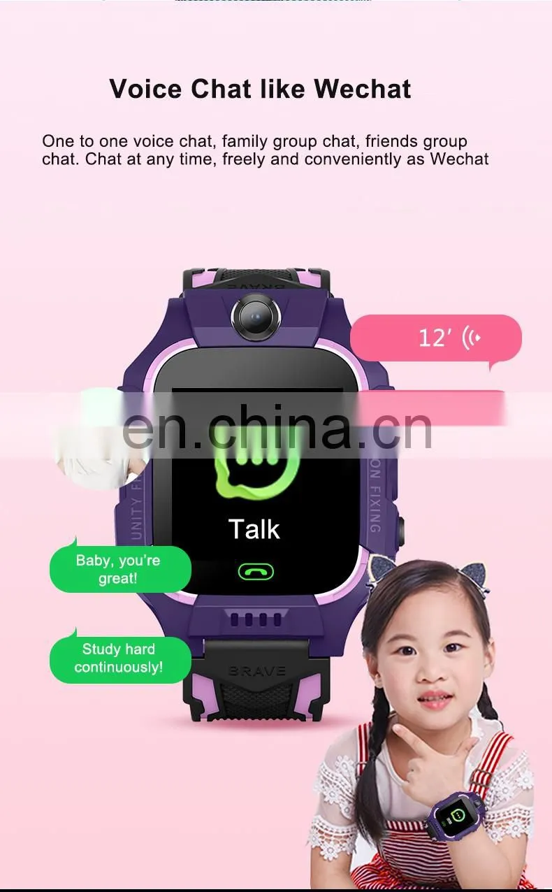 mobile watch phones Latest 2020 Shenzhen Student 2G smart watch for kids with sim card camera dial call phone smart watch