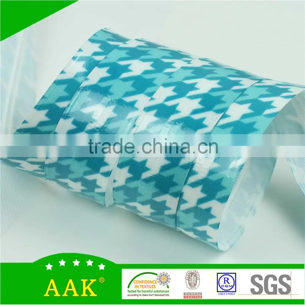 Nylon raincoat waterproof zipper long chain