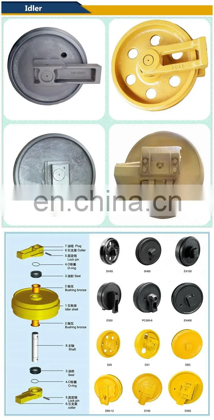 Front Idler D155 175-30-00575 Dozer Machinery Repair Shops,construction Works Malaysia New Product 2021 35 Mnb HRC52-58 Provided