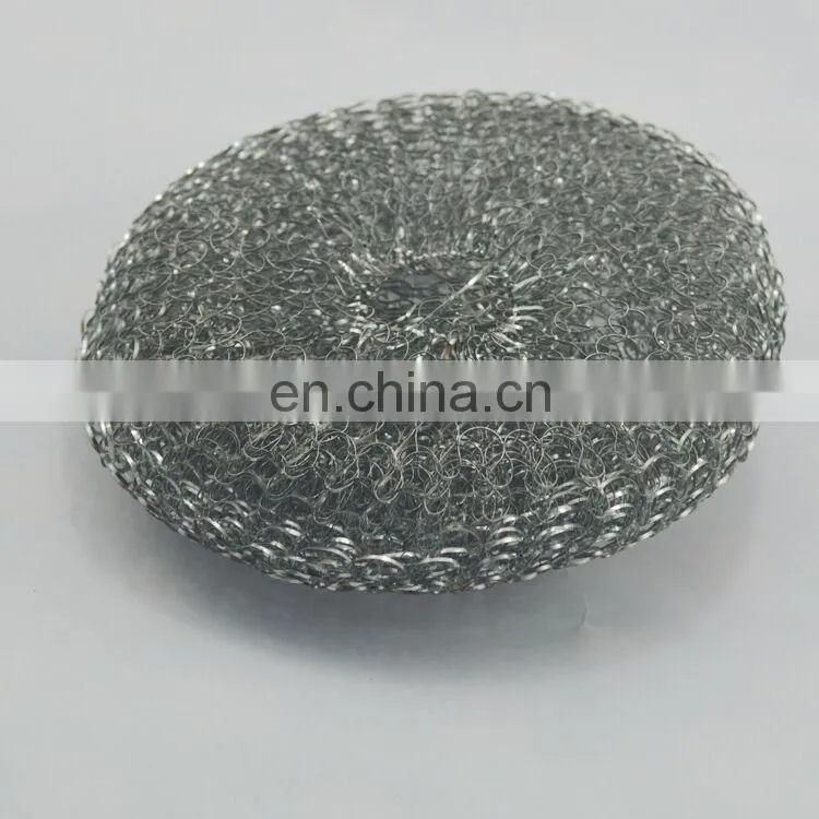 15g galvanized steel metal mesh scourer stainless steel weaving cleaning ball