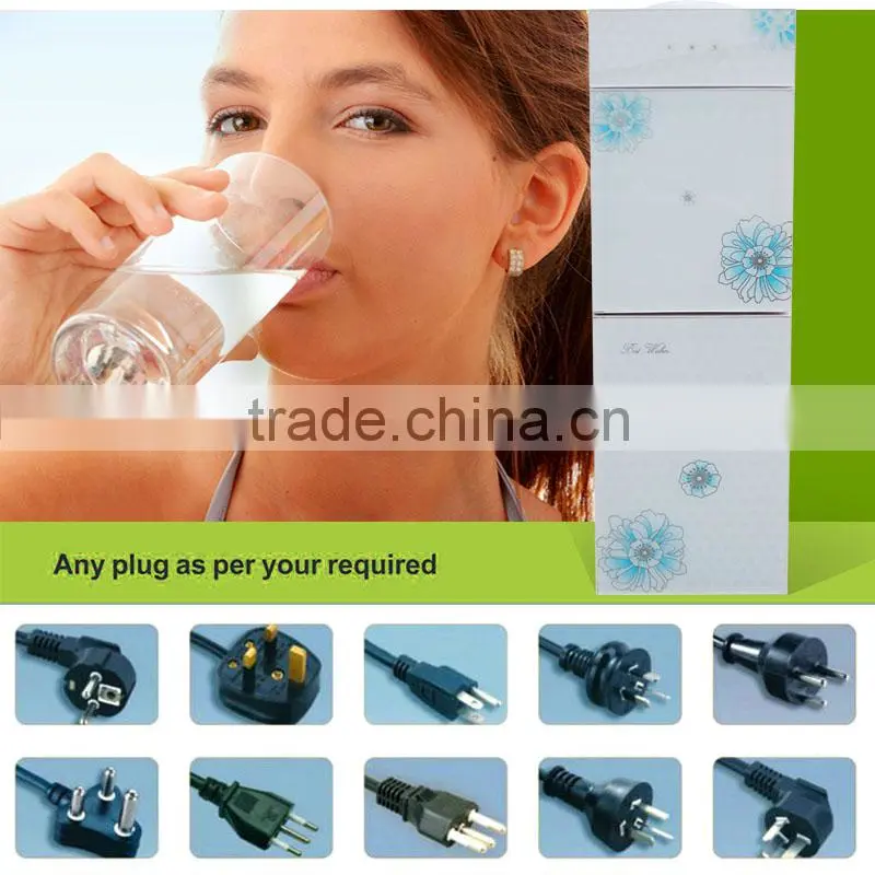 Glass water dispenser with compressor; water dispenser spare parts