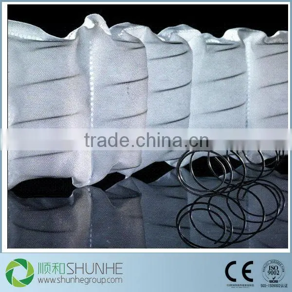 Pocket springs mattress for pillow top spring mattress