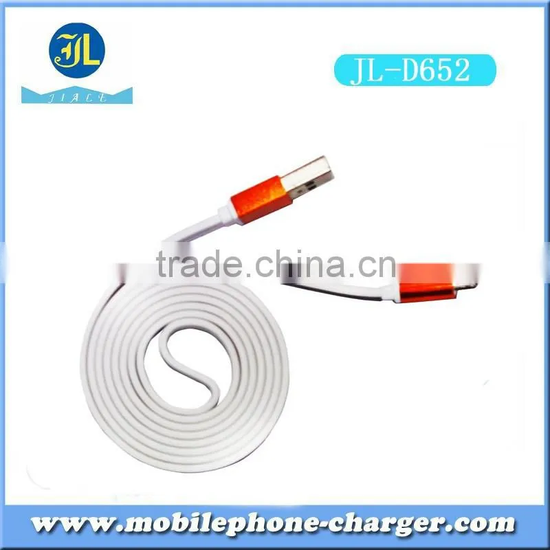High Speed Micro USB 2.0 Data Cable Round Durable customized length flat data cable