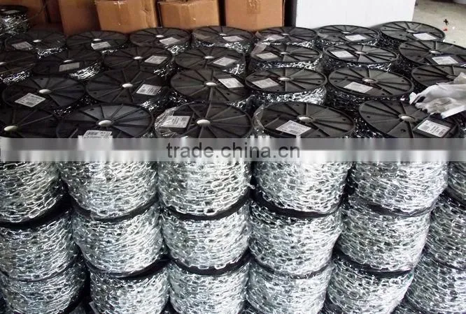 Wells Professional Chain Manufacturer galvanized link chain