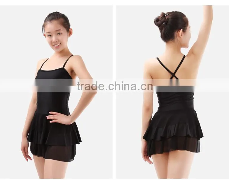 Ballroom Camisole Mesh Short Dance Dress