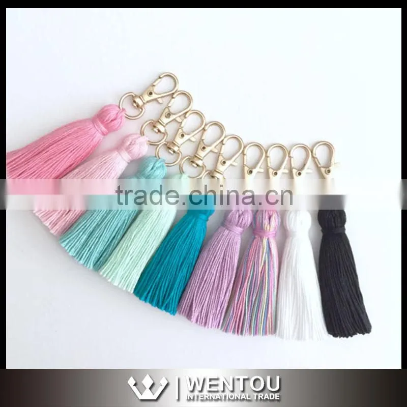 Bag Accessory Personalized Tassel Keychain