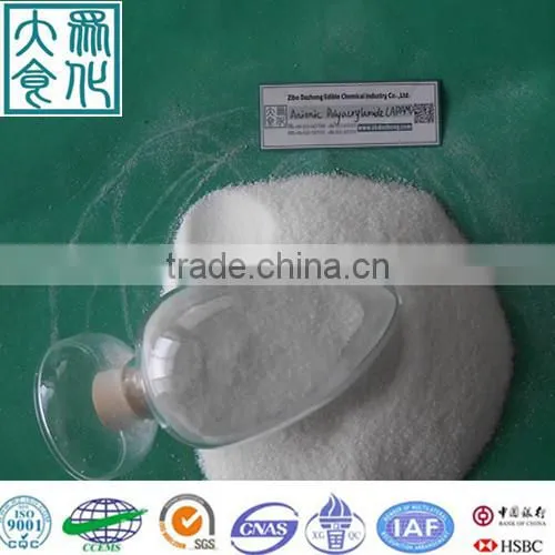 APAM anionic polyacrylamide cas no. 9003-05-8
