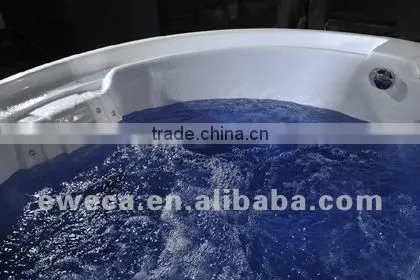 Round Indoor whirlpool Spa bathtub