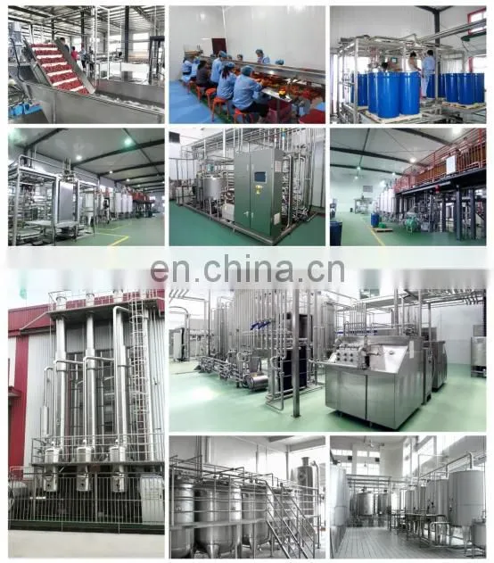 Evaporated Milk Processing Line Condense Milk Making machine Sweetened condensed Milk Processing Plant