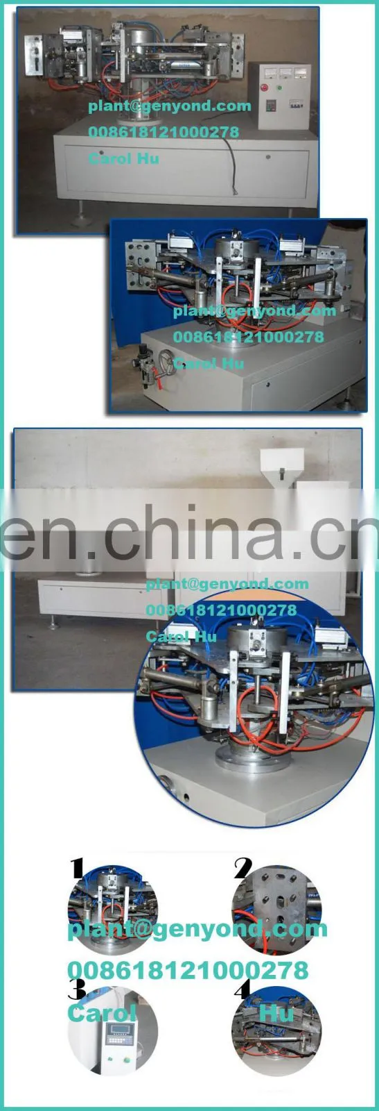 plastic bag ice pop blow moulding machine