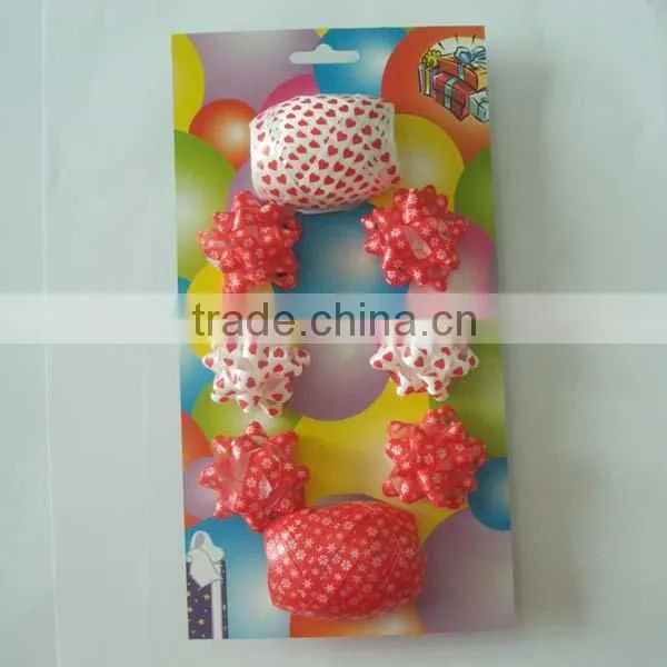 2015 New Design Colorful Ribbon Star Bow, Packing Ribbon Ggg and Spool bows for celebration christmas