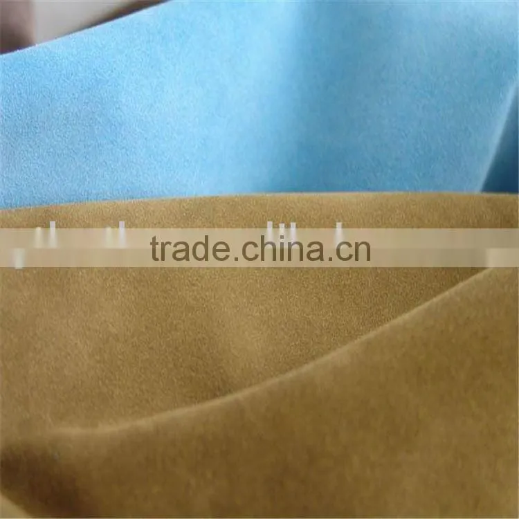 Genuine Hot cow split suede leather for suede sofa