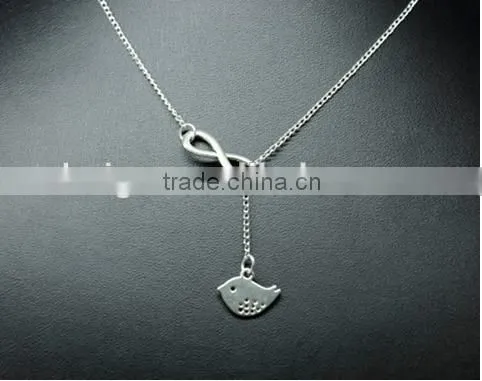 hot selling lucky number 8 and crucifix pengdant necklace