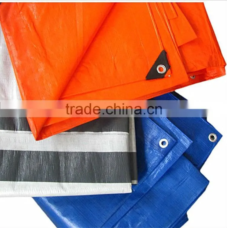 PE tarpaulin,tent material, waterproof outdoor plastic cover, blue poly tarp, hdpe fabric