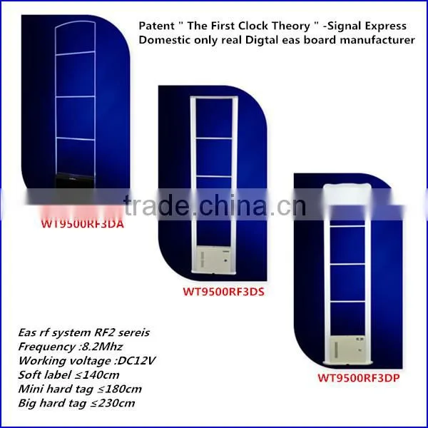 High digital eas rf detection , anti theft security system