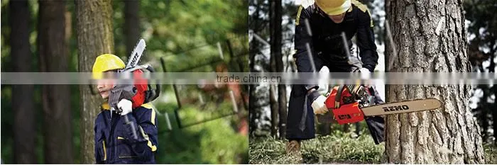 42.7cc 4 in 1 multifunctional brush cutter with hole chain saw,blade, hedge trimmer and trimmer head for trimmer line