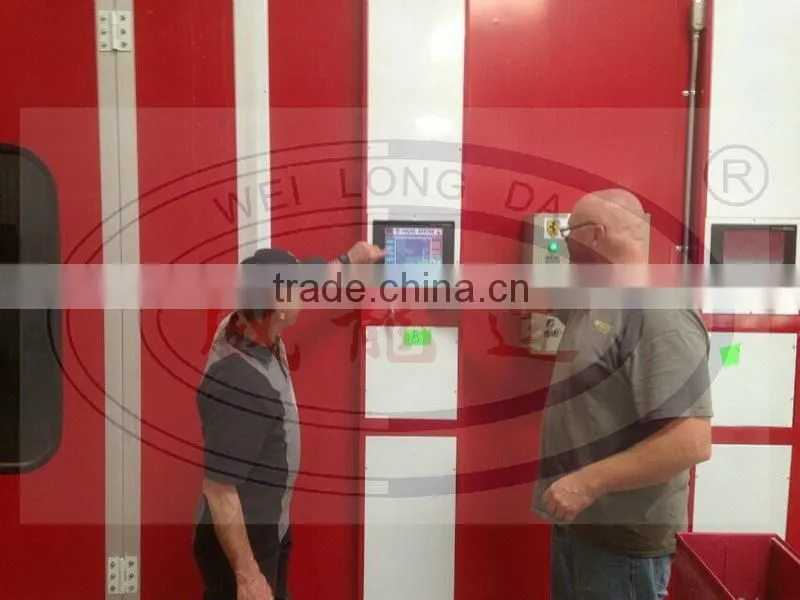 WLD7100 Common Car Spraying Booth, Car Baking Booth, WLD7100 Car Paint Booth