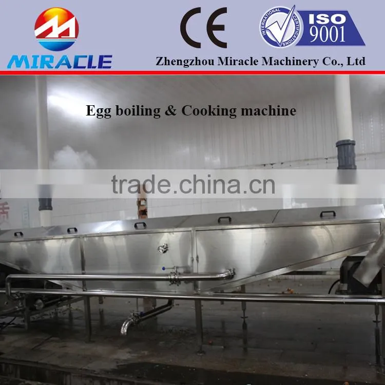 304SUS No Scratch Chicken Egg Peeling Machinery in Egg Processing Machinery
