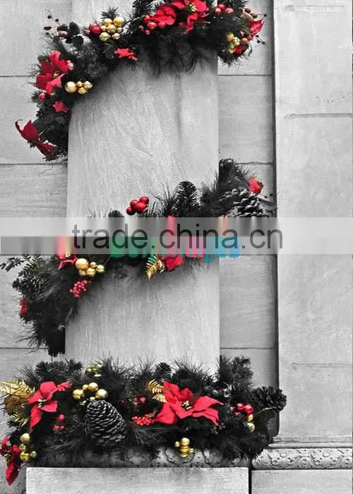 Outdoor christmas tower pole led lights hang decor