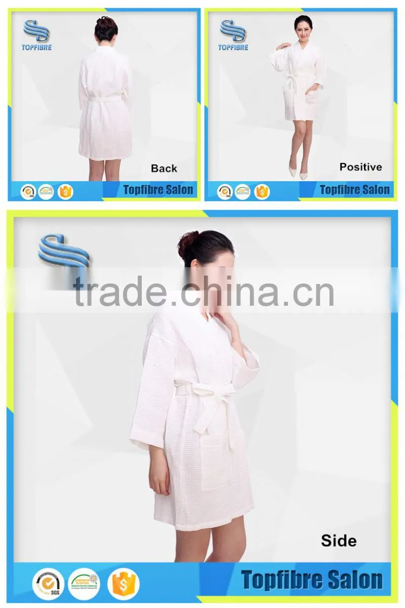 10145 Wholesale Ladies Plush Spa Robes Long Bathrobes