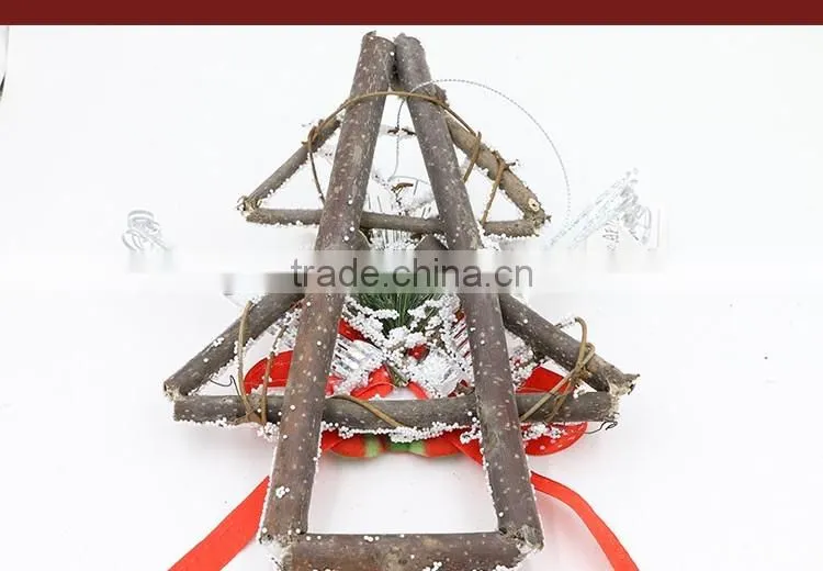 New Wooden Christmas Tree Hanging Decoration For Home